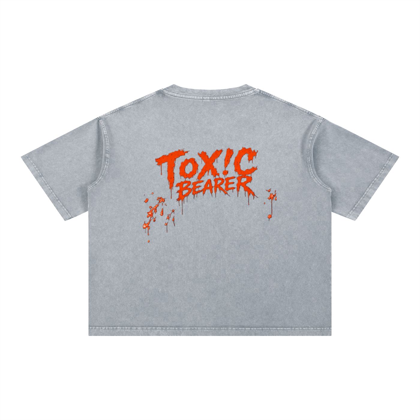Mineral Wash Boxy Cotton T-Shirt