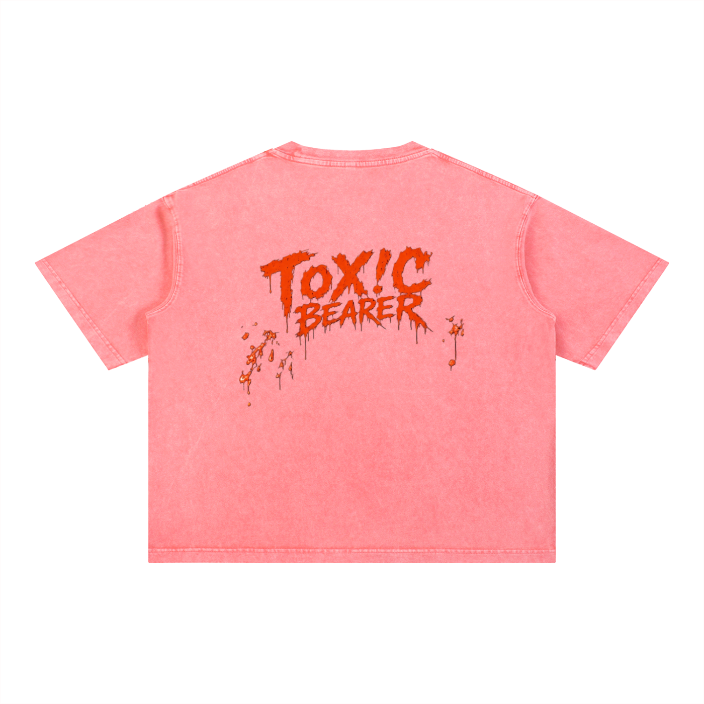 Mineral Wash Boxy Cotton T-Shirt