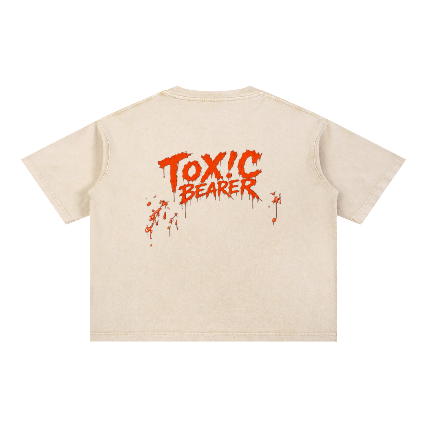 Mineral Wash Boxy Cotton T-Shirt